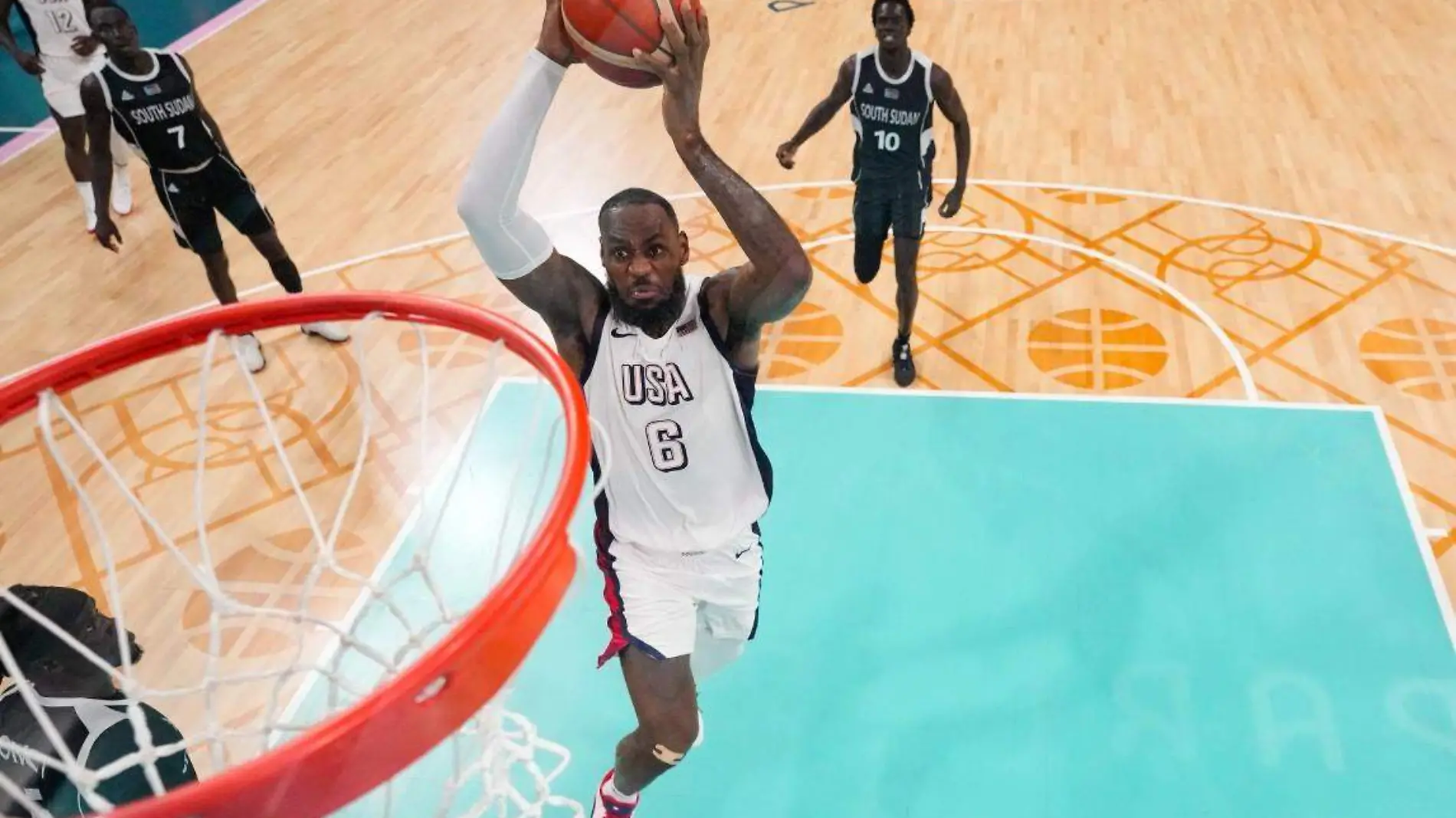 lebron olimpicos paris 2024 AFP